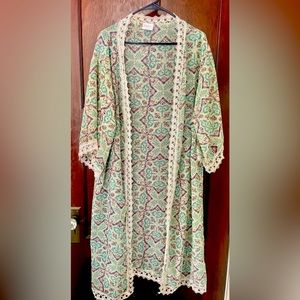 LuLaRoe Chloe kimono Size medium